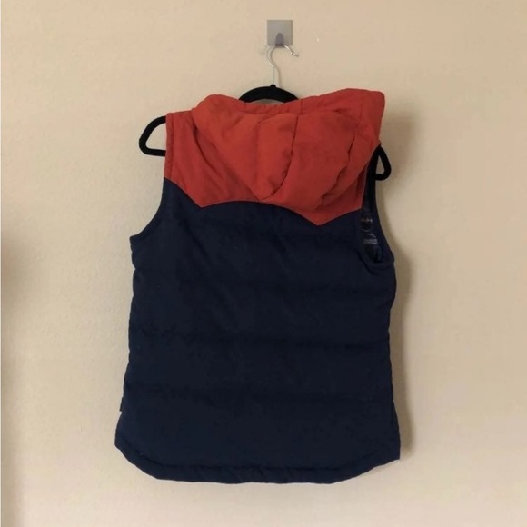 Patagonia womens bivy vest navy orange - Picture 3 of 5